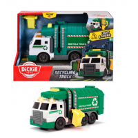 City Heroes - Camion de recyclage Sons et lumières 15 cm